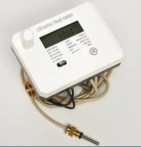 Ultrasonic heat/BTU meter