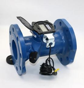 ultrasonic water meter with flange