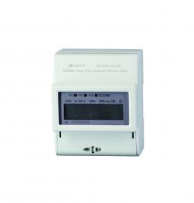 single phase din rail meter 