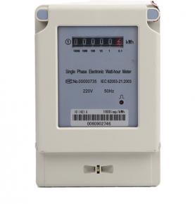 single phase electric  meter 